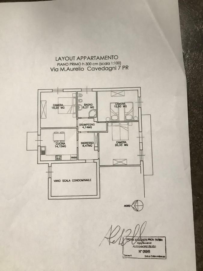 B&B Ospedale Maggiore Parma Affittacamere Ngoại thất bức ảnh